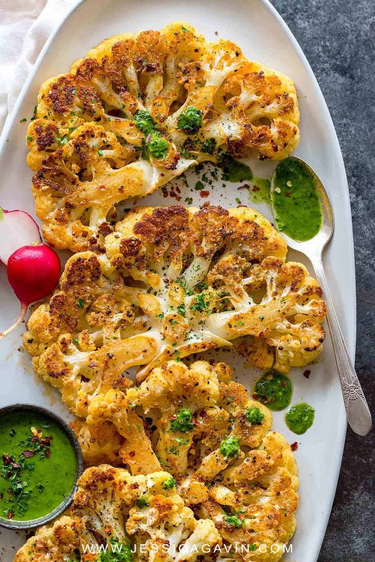 Roasted Cauliflower Steaks