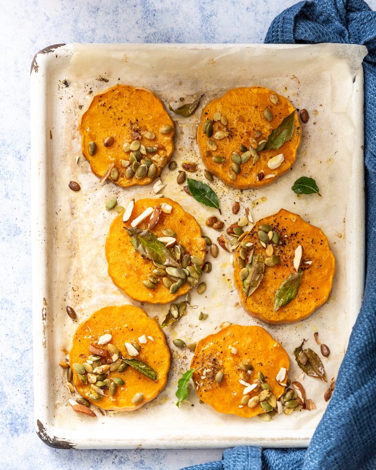 Roasted Pumpkin with seeds